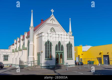 Église méthodiste Trinity à Napier, Nouvelle-Zélande Banque D'Images