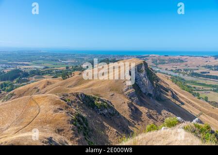 Pic de te Mata près de Hastings, Nouvelle-Zélande Banque D'Images