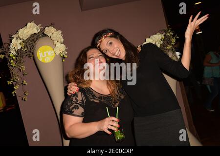 Exclusif - Carole Tolila pose lors du 4ème anniversaire de juin TV à Paris, France le 16 octobre 2013. Photo de Jeremy Charriau/ABACAPRESS.COM Banque D'Images