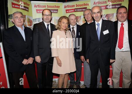 Sophie de Menthon assistant au 'Pot-au-feu des Celebites' au restaurant Louchebem à Paris, France, le 17 octobre 2013. Photo de Jerome Domine/ABACAPRESS.COM Banque D'Images