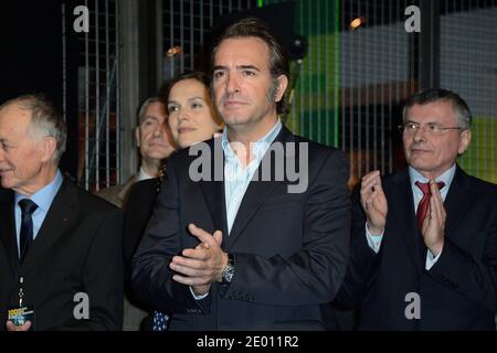 Jean Dujardin assiste à une cérémonie décernant le 67ème prix littéraire du Quai des Orfevres à Paris, France, le 12 novembre 2013. Photo de Nicolas Briquet/ABACAPRESS.COM Banque D'Images