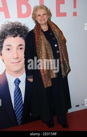 Marie-Christine Barrault participe à la première de 'les Garcons et Guillaume, A Table!' Tenue au théâtre de l'Opéra de Gaumont, à Paris, en France, le 18 novembre 2013. Photo d'Aurore Marechal/ABACAPRESS.COM Banque D'Images