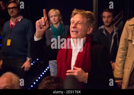 Le réalisateur franco-polonais Roman Polanski est photographié pour assister au Festival du film polonais au cinéma Balzac à Paris, en France, le 19 novembre 2013. Photo de Romain BoE/ABACAPRESS.COM Banque D'Images