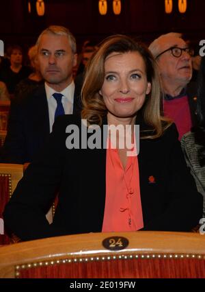 Valérie Trierweiler a été représentée lors de la cérémonie du Prix Danielle Mitterrand 2013, le 22 novembre 2013, à Paris, en France. Photo de Christian Liewig/ABACAPRESS.COM Banque D'Images