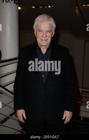 Guy Bedos participant à la fête de la culture contre la haine au Théâtre du rond-point, à Paris, France, le 2 décembre 2013. Photo Jerome Domine/ABACAPRESS.COM Banque D'Images