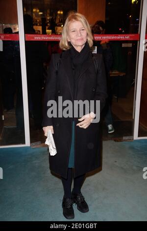 Nicole Garcia participe à la fête de la culture contre la haine au Théâtre du rond-point, à Paris, France, le 2 décembre 2013. Photo Jerome Domine/ABACAPRESS.COM Banque D'Images