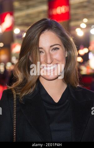 Jessica Springsteen à l'occasion du quatrième jour des 2013 Gucci Paris Masters, partie de la tournée des maîtres du Grand Chelem intérieur, à Villepinte, près de Paris, le 8 décembre 2013. Photo de Laurent Zabulon/ABACAPRESS.COM Banque D'Images