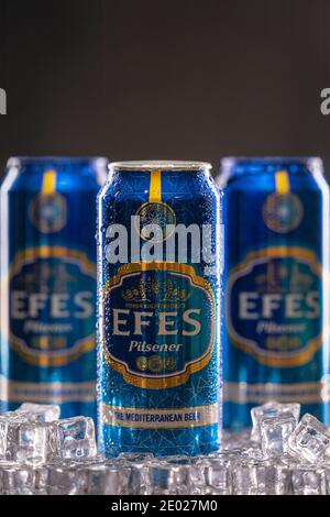 L'EFES est le premier vendeur en Turquie Banque D'Images