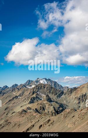 Vue aérienne de la montagne, Mt. Parc national Cook, Nouvelle-Zélande Banque D'Images
