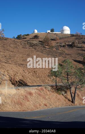 L'observatoire historique James Lick (1888) sur le mont Hamilton, San Jose (altitude 4200 pi) CA Banque D'Images