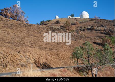 L'observatoire historique James Lick (1888) sur le mont Hamilton, San Jose (altitude 4200 pi) CA Banque D'Images