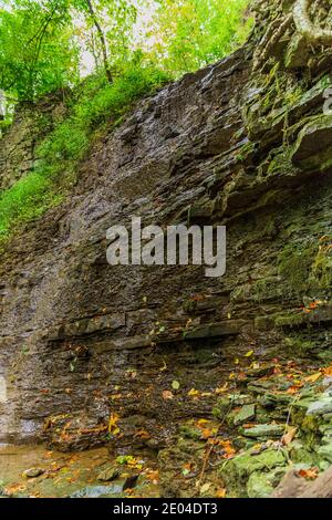 Princess Waterfalls Niagara escarpement Chedoke Radial Trail Hamilton Ontario Canada Banque D'Images