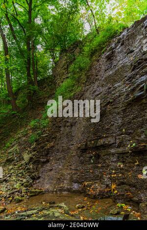 Princess Waterfalls Niagara escarpement Chedoke Radial Trail Hamilton Ontario Canada Banque D'Images