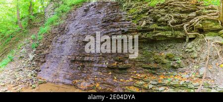Princess Waterfalls Niagara escarpement Chedoke Radial Trail Hamilton Ontario Canada Banque D'Images