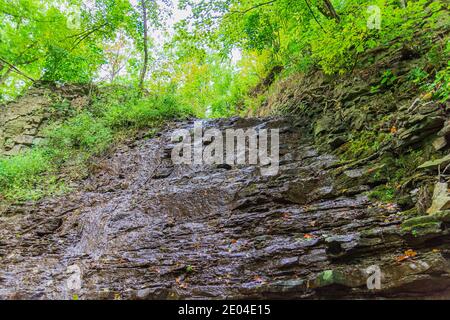 Princess Waterfalls Niagara escarpement Chedoke Radial Trail Hamilton Ontario Canada Banque D'Images