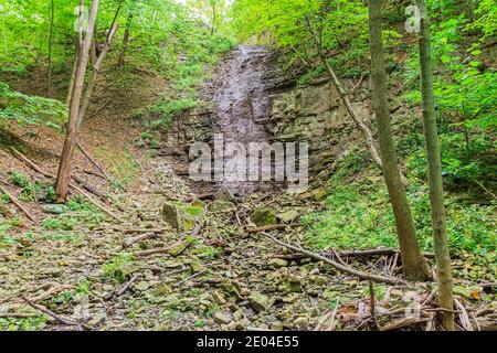 Princess Waterfalls Niagara escarpement Chedoke Radial Trail Hamilton Ontario Canada Banque D'Images