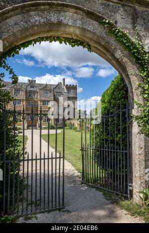 Chastleton House est une maison de campagne de Jacobean située à Chastleton près de Moreton-in-Marsh, dans l'Oxfordshire. Banque D'Images