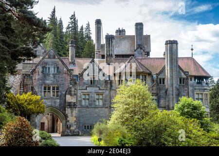 CRAGSIDE, maison de campagne victorienne près de Rothbury dans le Northumberland Banque D'Images