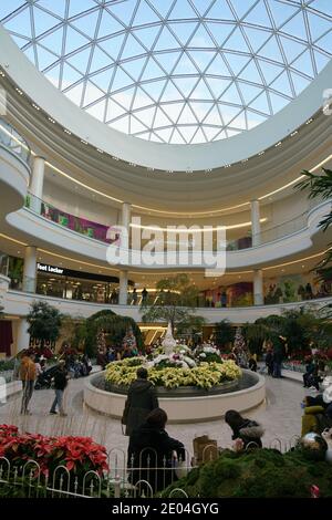 L'American Dream Mall, un nouveau méga centre commercial avec zone de divertissement dans la banlieue de New York. Banque D'Images