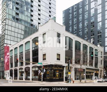 Loft dans le quartier de Streeterville Banque D'Images