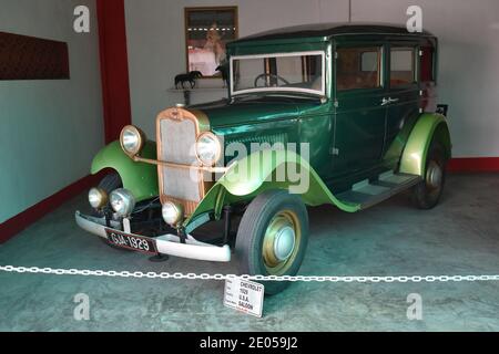 16 novembre 2020, Auto World Vintage car Museum. Ahmedabad, Gujarat, Inde. CHEVROLET ANNÉE 1929 ÉTATS-UNIS. BERLINE Banque D'Images