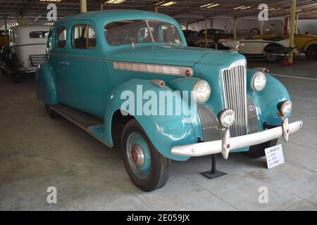 16 novembre 2020, Auto World Vintage car Museum. Ahmedabad, Gujarat, Inde. PACKARD 110, ANNÉE 1940 ETATS-UNIS, TRICORPS Banque D'Images