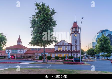 ROTORUA, NOUVELLE-ZÉLANDE, 11 FÉVRIER 2020 : centre d'accueil de Rotorua en Nouvelle-Zélande Banque D'Images