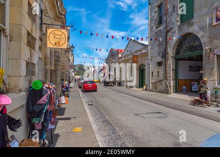 OAMARU, NOUVELLE-ZÉLANDE, 24 JANVIER 2020 : Cité victorienne à Oamaru, Nouvelle-Zélande Banque D'Images