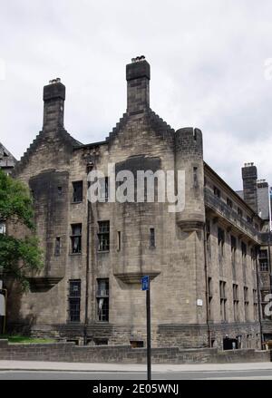 UNIVERSITÉ DE GLASGOW, SYNDICAT ÉTUDIANT EN CONSTRUCTION DE CAMPUS GILMOREHILL Banque D'Images