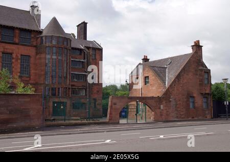 Scotland Street School CareTakers Lodge Banque D'Images