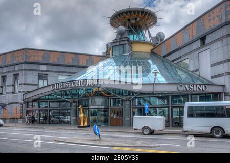 CHRISTCHURCH, NOUVELLE-ZÉLANDE, 21 JANVIER 2020: Casino à Christchurch, Nouvelle-Zélande Banque D'Images