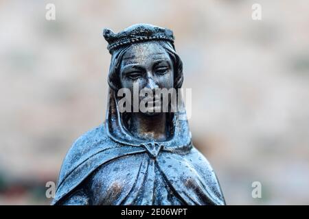 Une statue vierge de marie à sirince - izmir - Turquie Banque D'Images