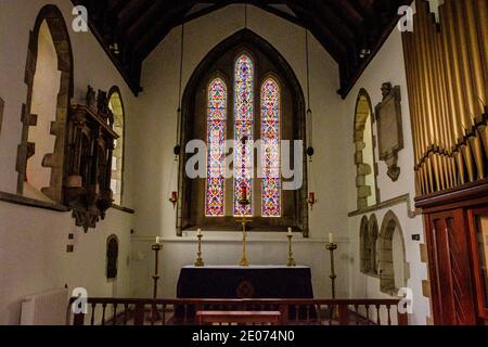 Église Saint-Pierre et Saint-Paul, High Street, Farningham, Kent Banque D'Images