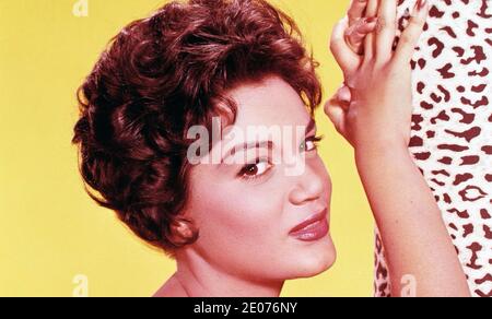 CONNIE FRANCIS photo promotionnelle de la chanteuse américaine vers 1965 Banque D'Images