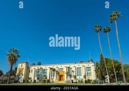 Californie, Bakersfield, Kern County Museum Banque D'Images