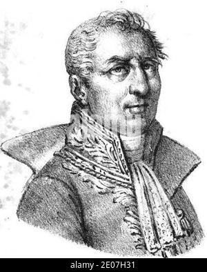 Lebrun, Charles François. Banque D'Images