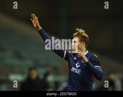 Easter Road Stadium Édimbourg. Scotland.UK .30th December-20 Scottish Premiership Match Hibernian vs Ross County Ross County Oli Shaw buteur de 2ème but contre son ancien club Hibernian crédit: eric mccowat/Alay Live News Banque D'Images