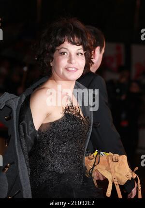 Isabelle Mergault arrivée à la 13e cérémonie des NRJ Music Awards qui s'est tenue au Palais des Festivals à Cannes, France, le 28 janvier 2012. Photo de Gorassini-Guignebourg/ABACAPRESS.COM? Banque D'Images