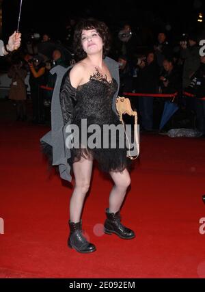 Isabelle Mergault arrivée à la 13e cérémonie des NRJ Music Awards qui s'est tenue au Palais des Festivals à Cannes, France, le 28 janvier 2012. Photo de Gorassini-Guignebourg/ABACAPRESS.COM? Banque D'Images