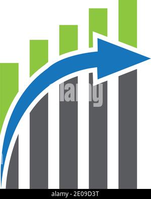 Logo de l'entreprise Financement de l'icône vecteur modèle design Illustration de Vecteur