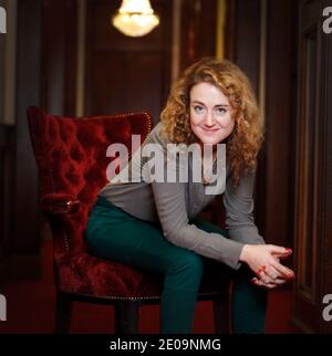 Josephine de Meaux posant lors du 19e Festival du film Fantasticd'Arts à Gerardmer, France, le 26 janvier 2012. Photo de Jerome Domine/ABACAPRESS.COM Banque D'Images