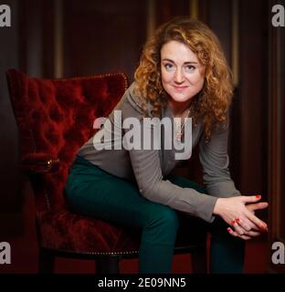 Josephine de Meaux posant lors du 19e Festival du film Fantasticd'Arts à Gerardmer, France, le 26 janvier 2012. Photo de Jerome Domine/ABACAPRESS.COM Banque D'Images