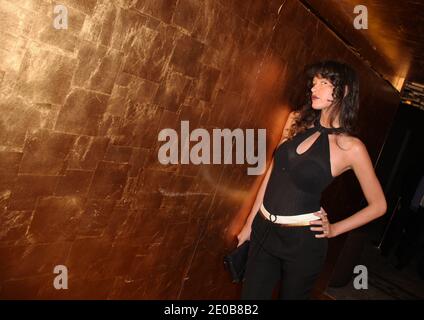 EXCLUSIF. Paz de la Huerta assister à l'après-fête après la première en France de 30 Beats, au club de Silencio à Paris, France, le 15 mars 2012. Photo de Denis Guignebourg/ABACAPRESS.COM Banque D'Images