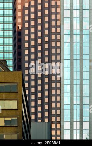 Les tours de béton et de verre, au centre-ville de Toronto Banque D'Images