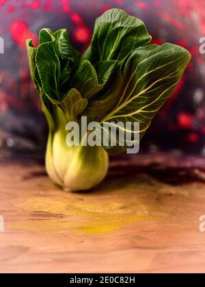 Pak Choi, ingrédient alimentaire Banque D'Images