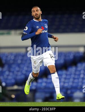 Photo du dossier datée du 06-11-2018 de Cenk Tosun, Everton. Banque D'Images