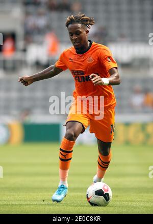 Photo du dossier datée du 03-08-2019 de Rolando Aarons, de Newcastle United. Banque D'Images