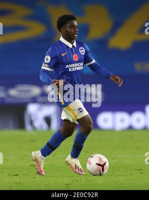Photo du dossier datée du 06-11-2020, de Brighton et de Hove Albion's Tariq Lamptey. Banque D'Images