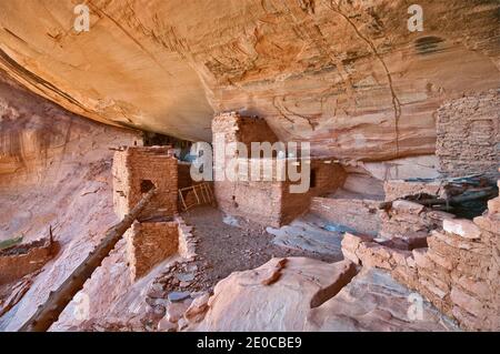 Keet Seel ruines à Shonto Navajo National Monument, Plateau, Arizona, USA Banque D'Images