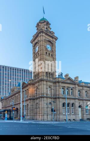 Bureau de poste central dans le centre de Hobart, en Australie Banque D'Images